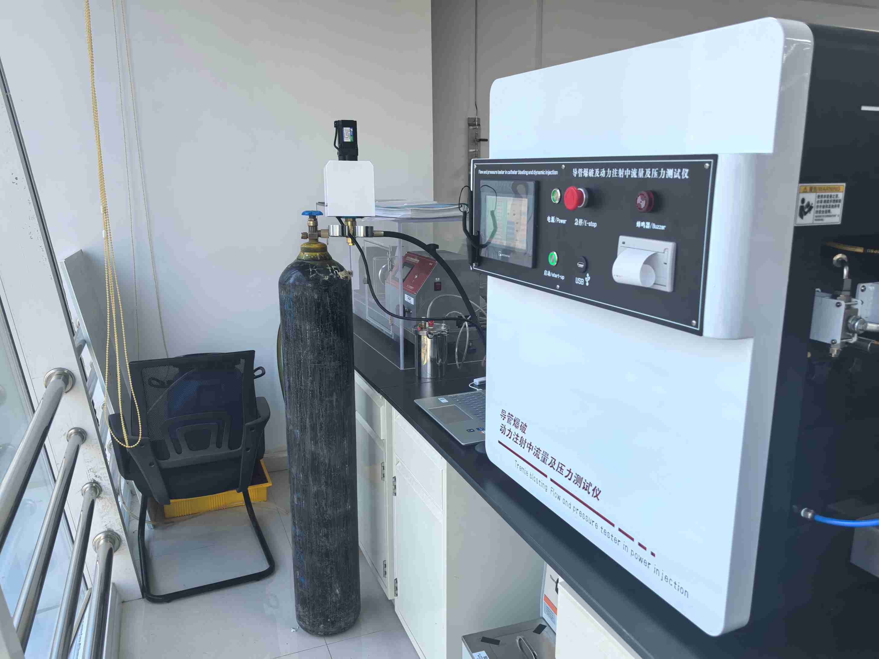 导管爆破，动力注射中流量及压力测试仪：上海程斯与江苏XXXX检验所携手合作