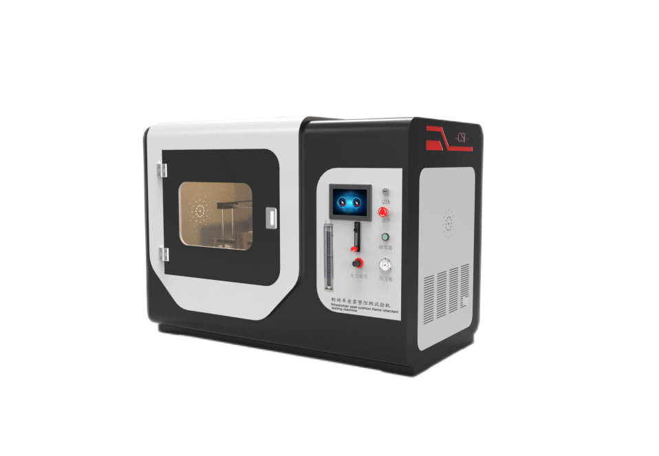 轮椅车坐靠垫阻燃试验机