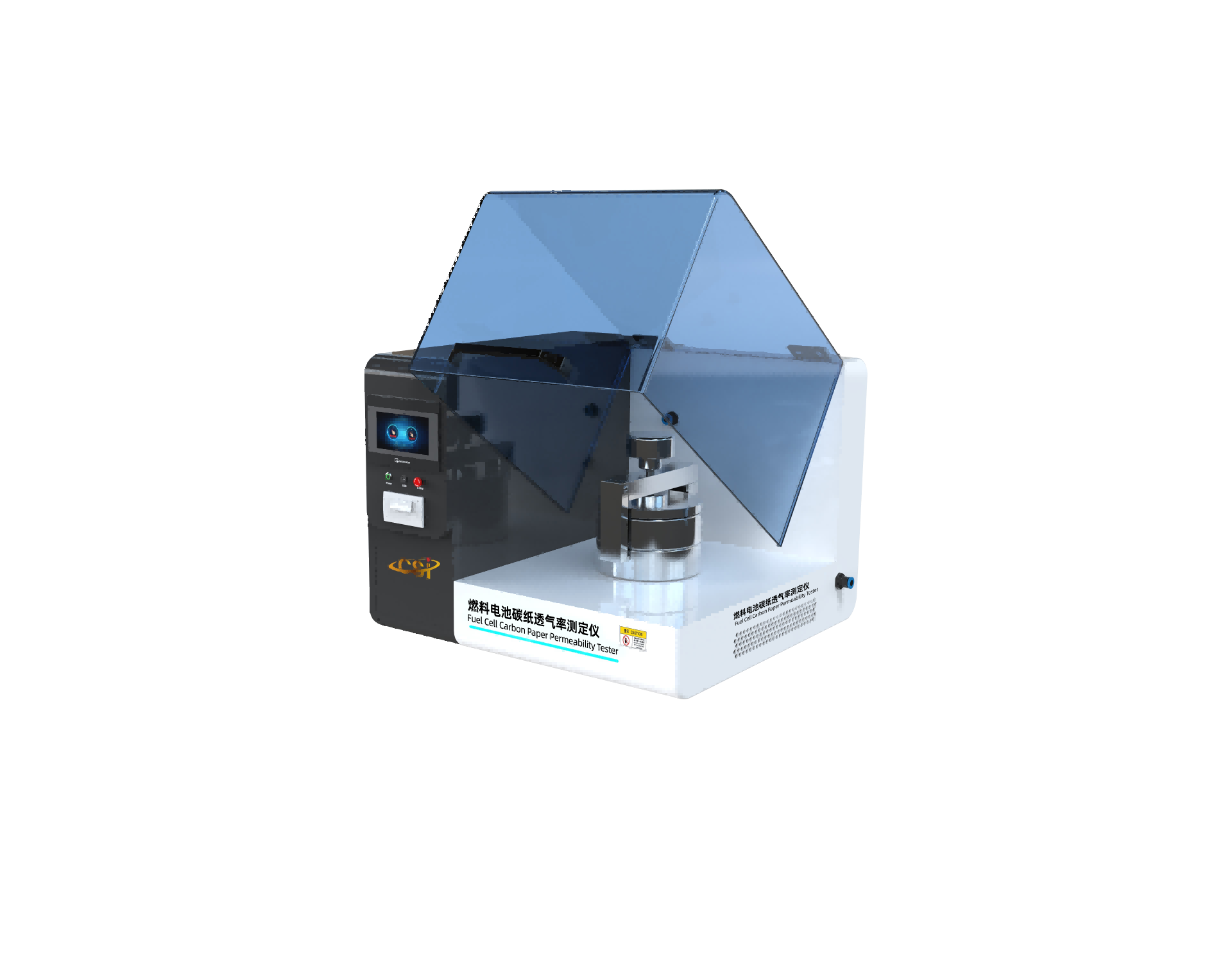 燃料电池碳纸透气率测定仪/碳纸层材料透气性测试仪