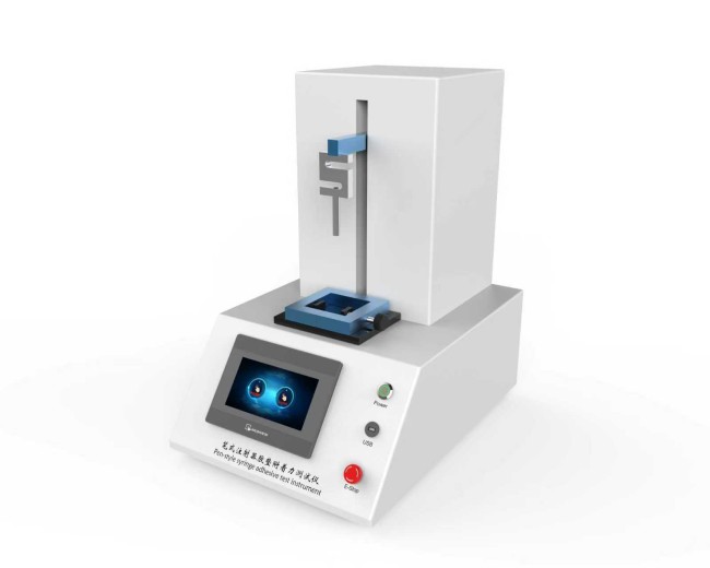 普通款笔式注射器铝盖胶垫附着力测试仪