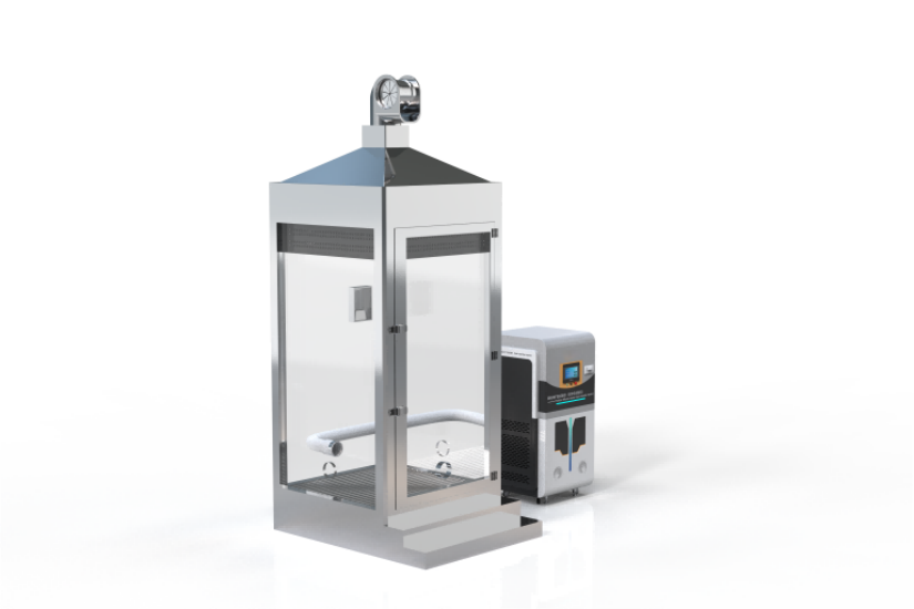 洁净服颗粒物扩散试验仪（试衣仓试验仪）