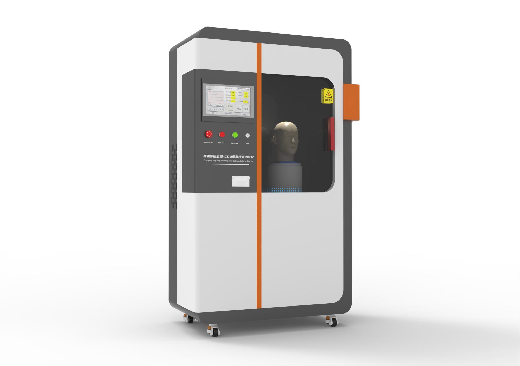 睡眠呼吸暂停治疗面罩二氧化碳重复呼吸测试仪