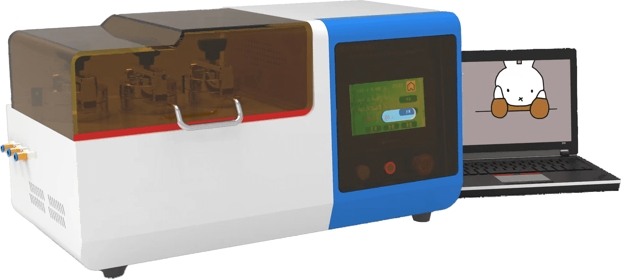 普通款压差法气体渗透仪 三工位