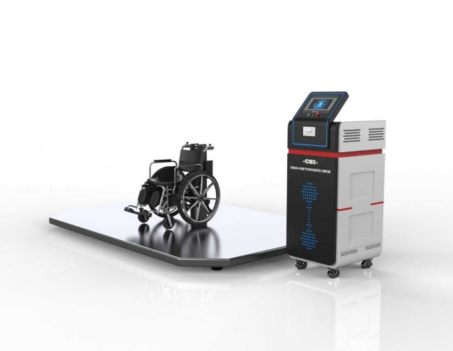 轮椅最小回旋半径转向宽度综合测试机